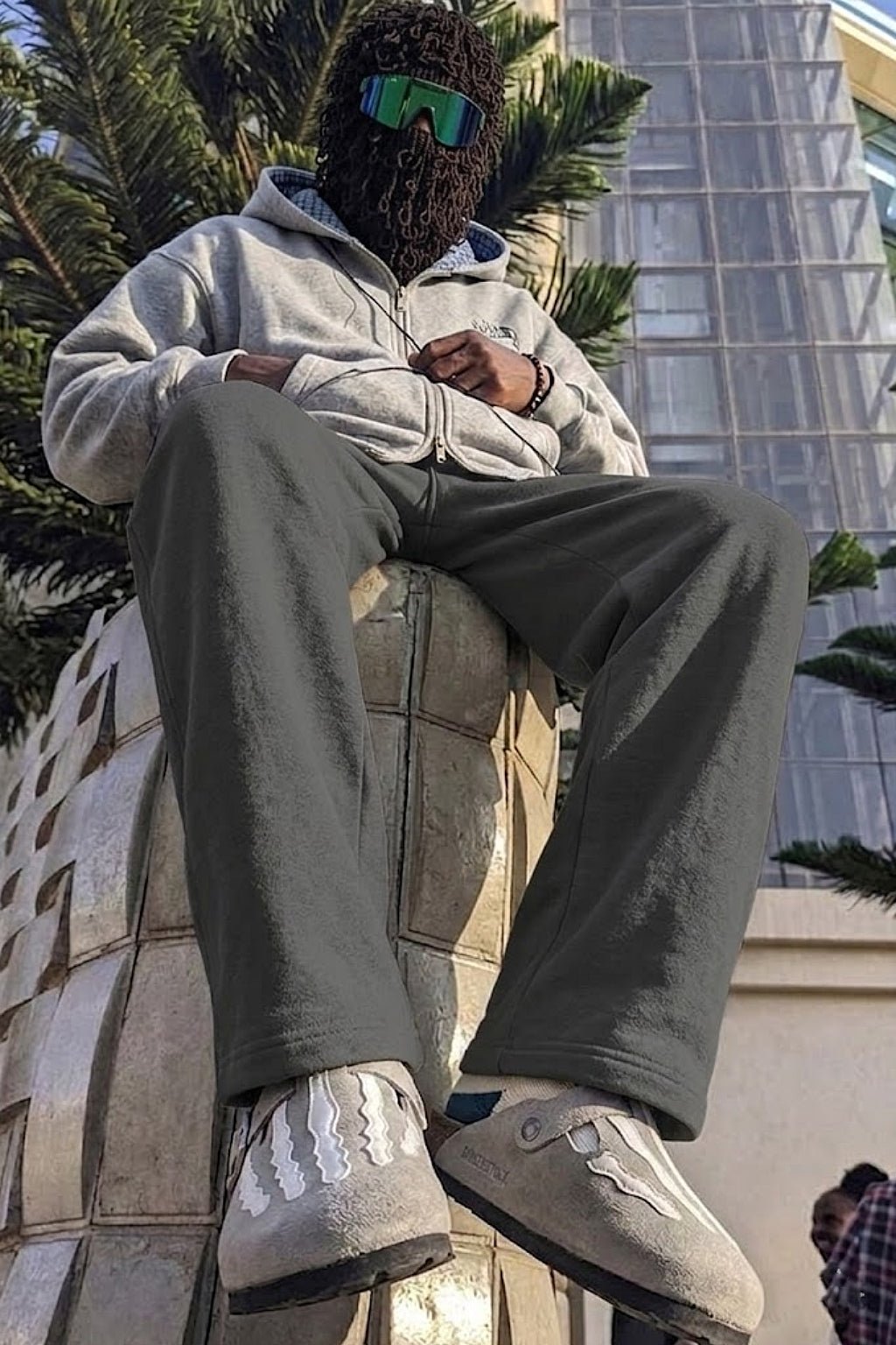 Skeleton clogs - y2k streetwear