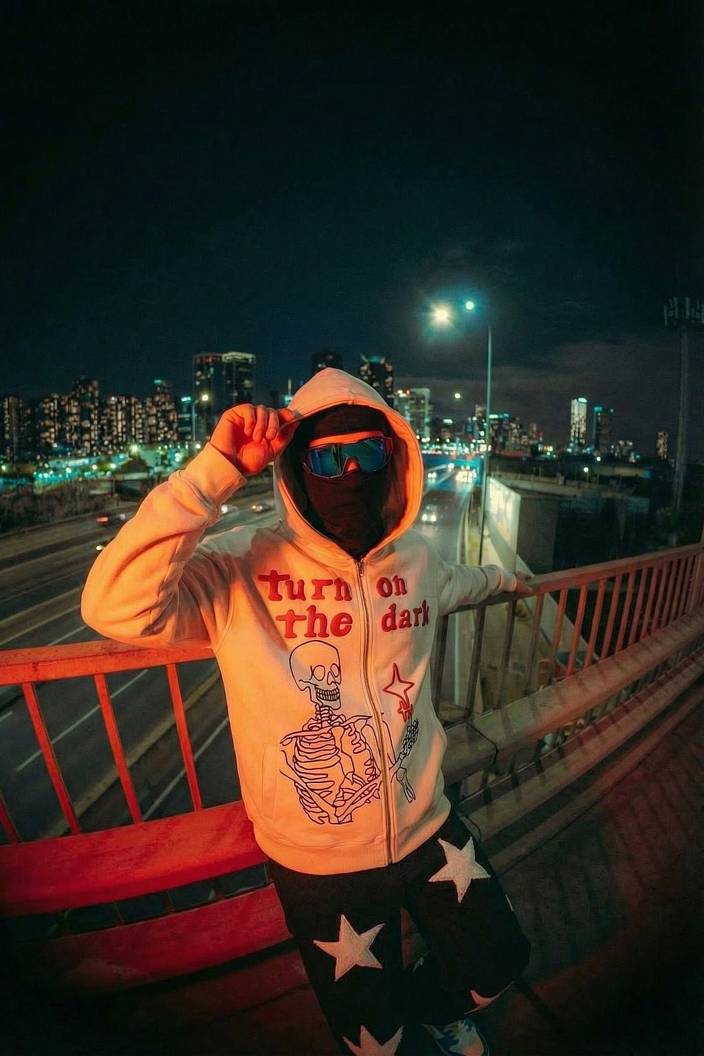 Skeleton sweater - y2k streetwear