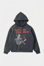 Skeleton sweater - y2k streetwear