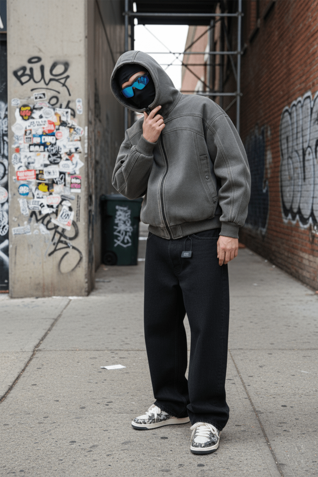 Sweat cagoule - y2k streetwear