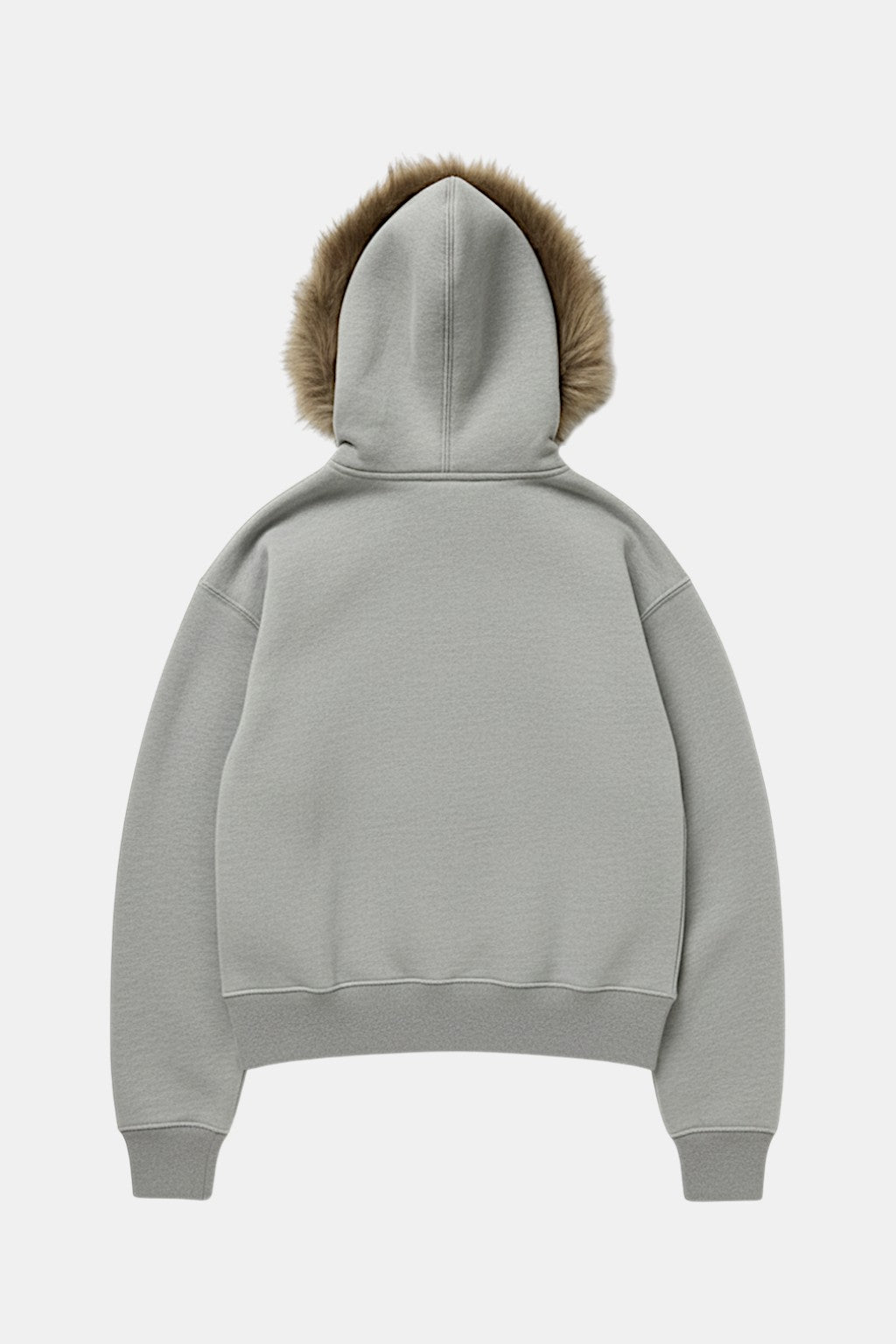 Sweat capuche fourrure - y2k streetwear