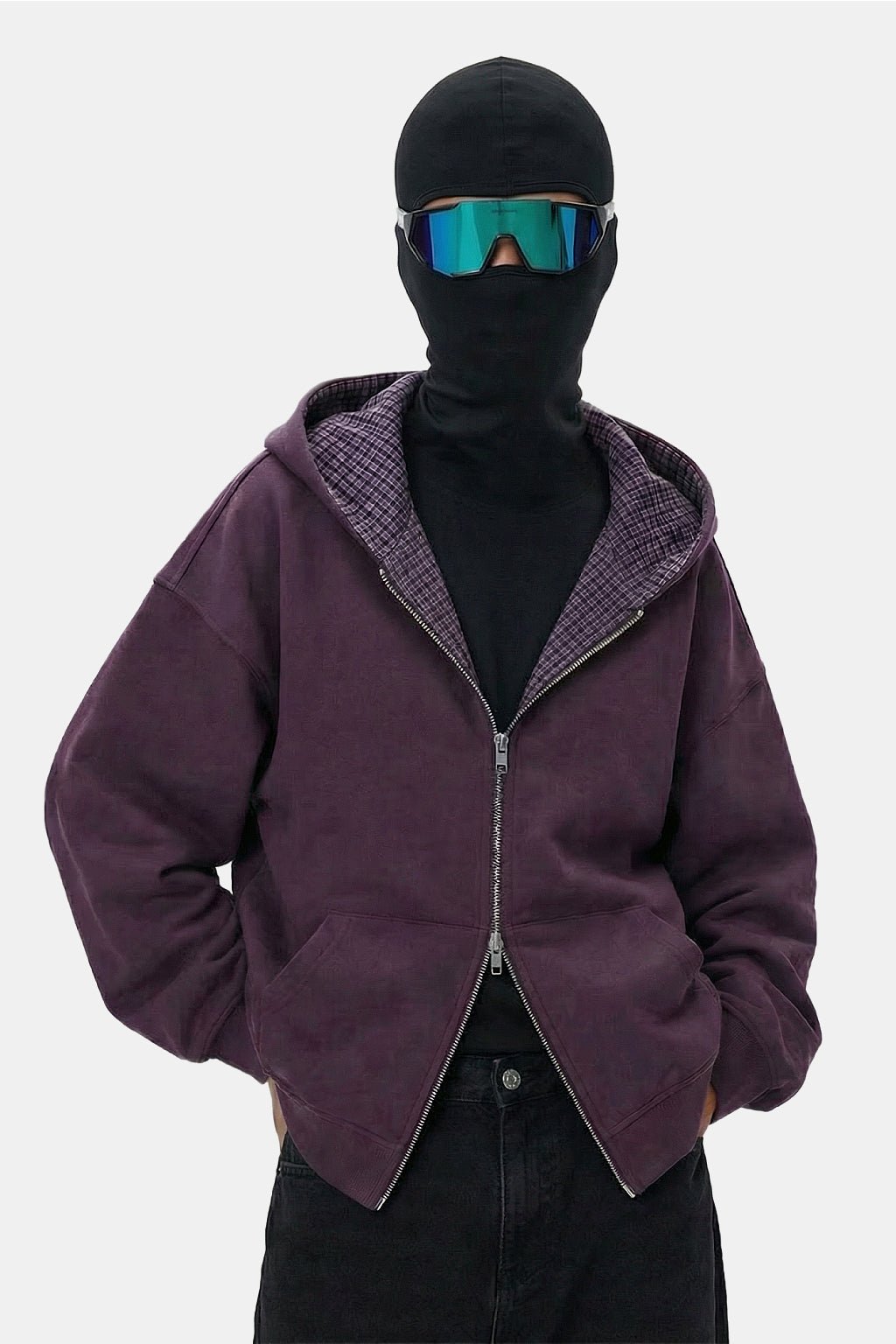 Sweat carreau - y2k streetwear