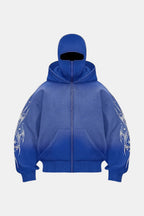 Sweat double capuche - y2k streetwear