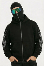 Sweat double capuche - y2k streetwear