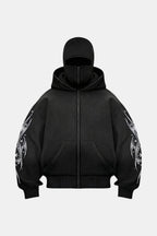 Sweat double capuche - y2k streetwear
