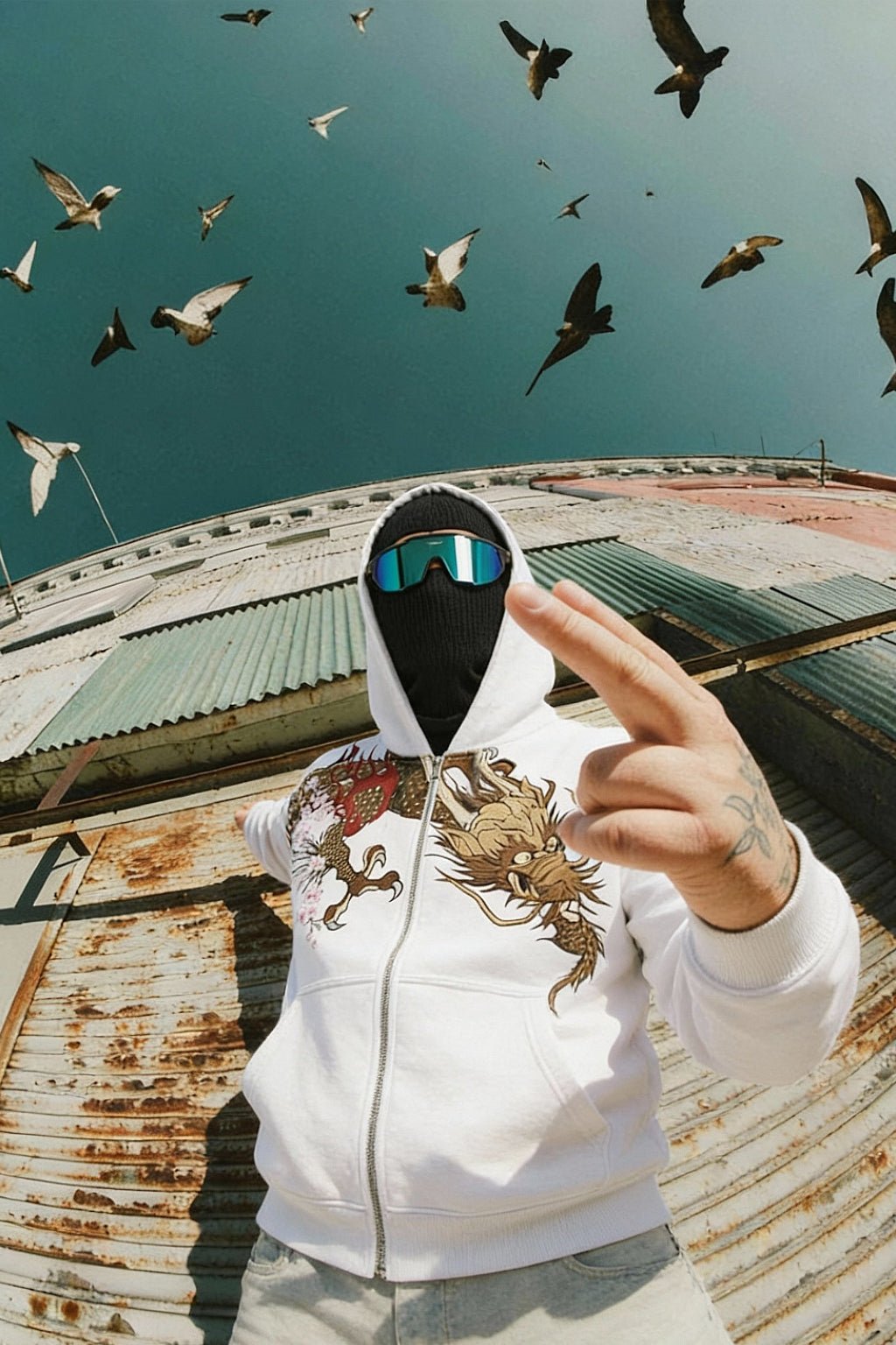 Sweat dragon - y2k streetwear