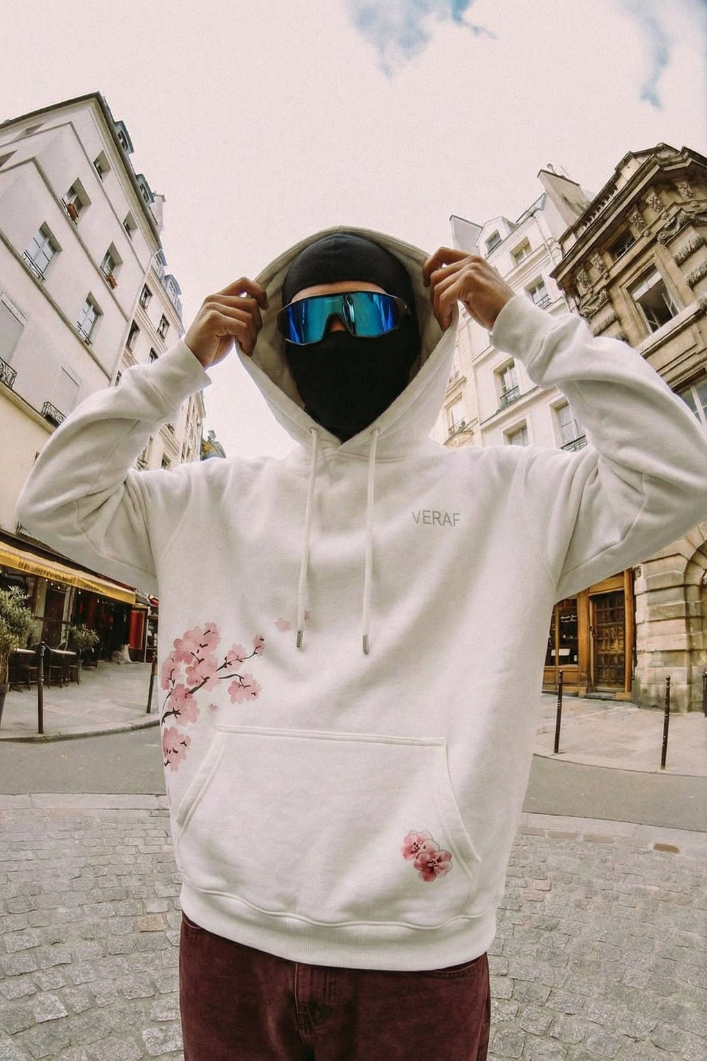 Sweat fleur japonaise - y2k streetwear