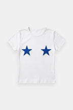 T shirt à étoiles - y2k streetwear
