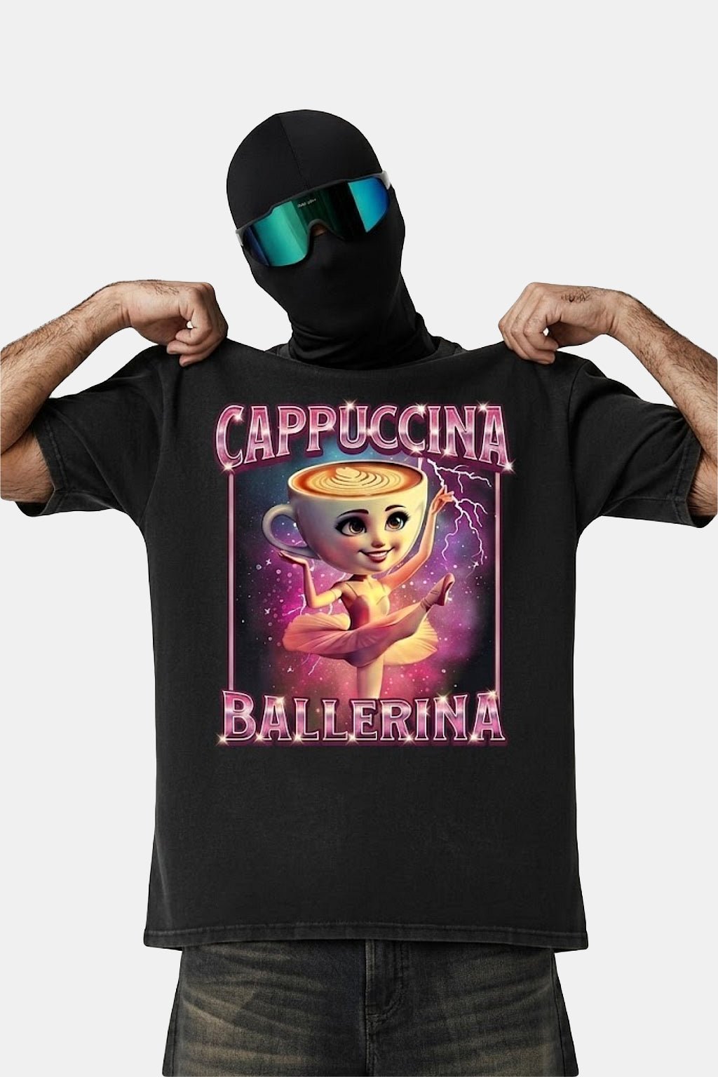 T shirt Ballerina Cappuccina - y2k streetwear