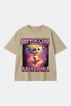 T shirt Ballerina Cappuccina - y2k streetwear
