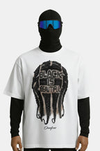 T Shirt Black is Beautiful - y2k streetwear