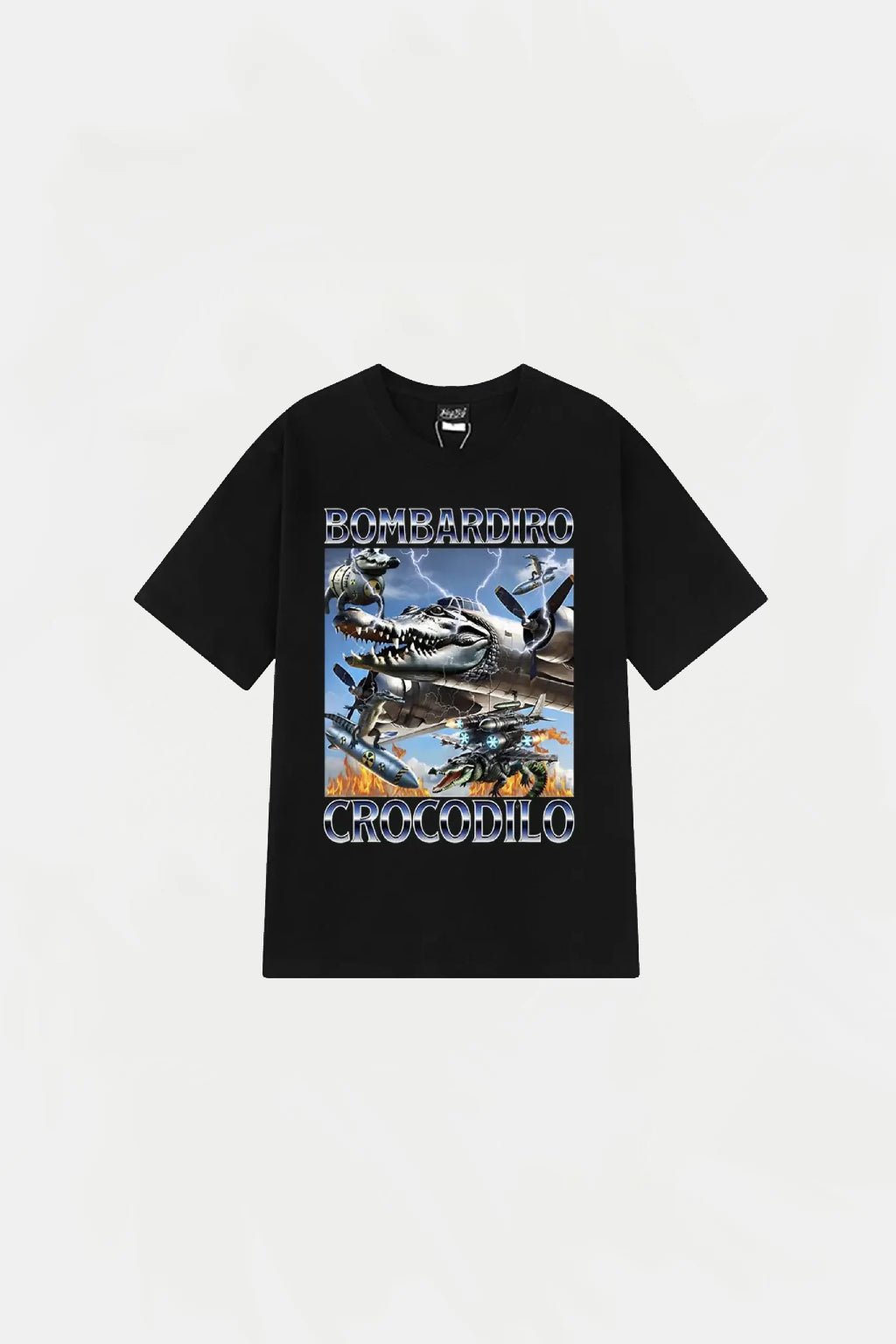 T shirt Bombardiro Crocodilo - y2k streetwear