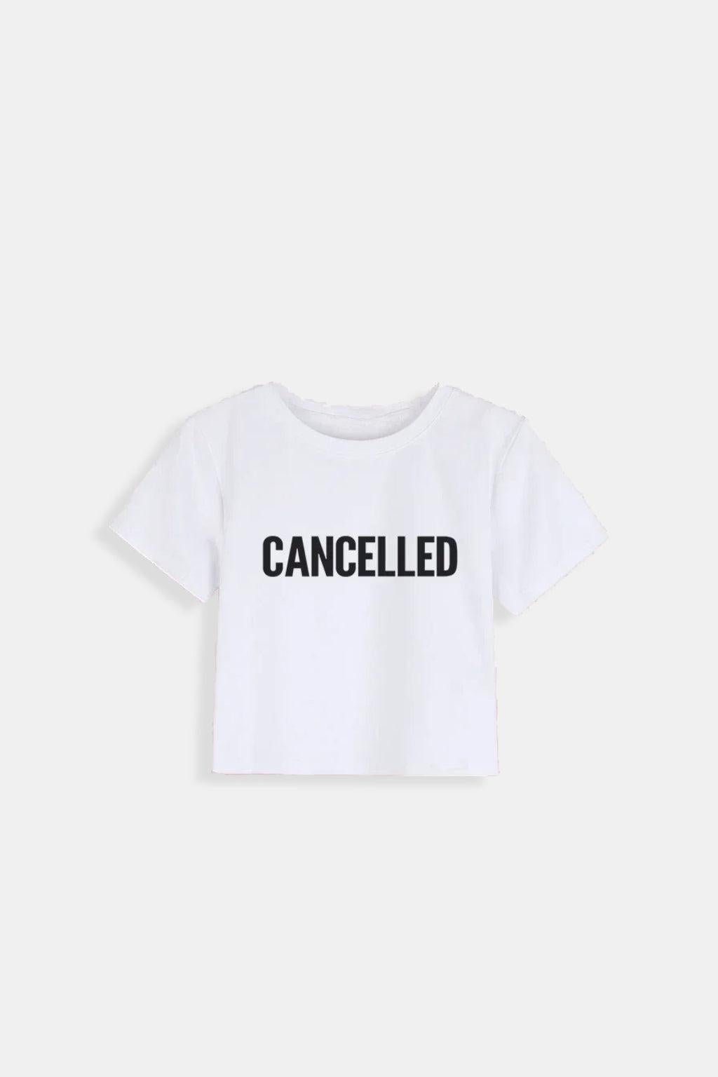 T shirt cancelled - y2k streetwear