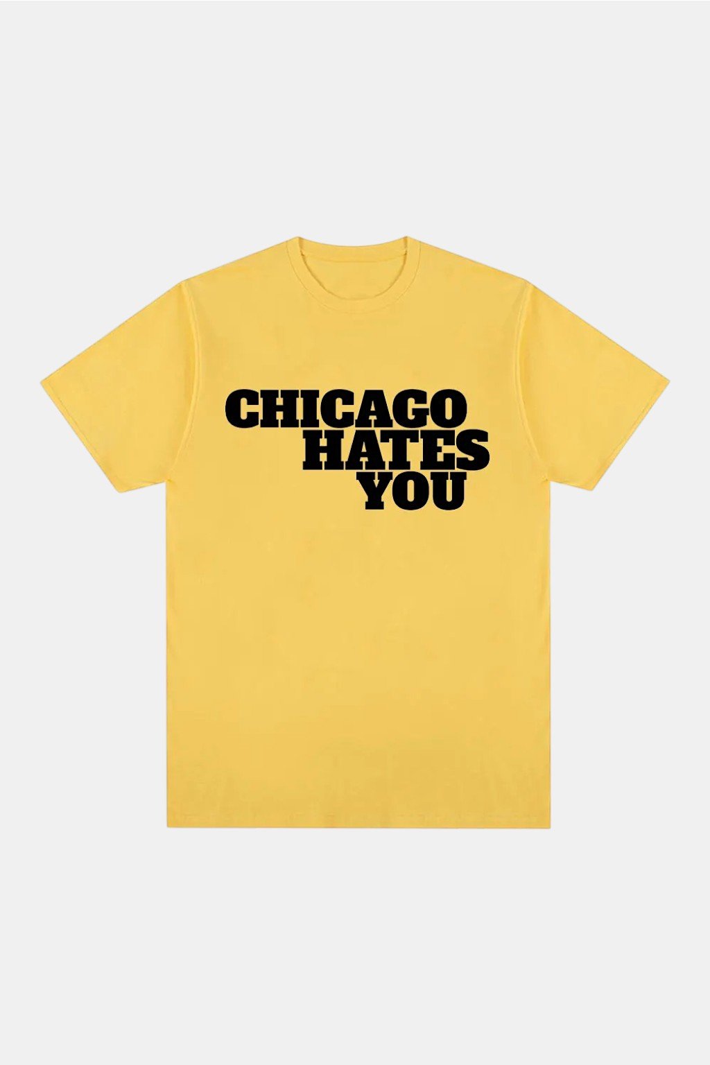 T shirt chicago hate you - y2k streetwear