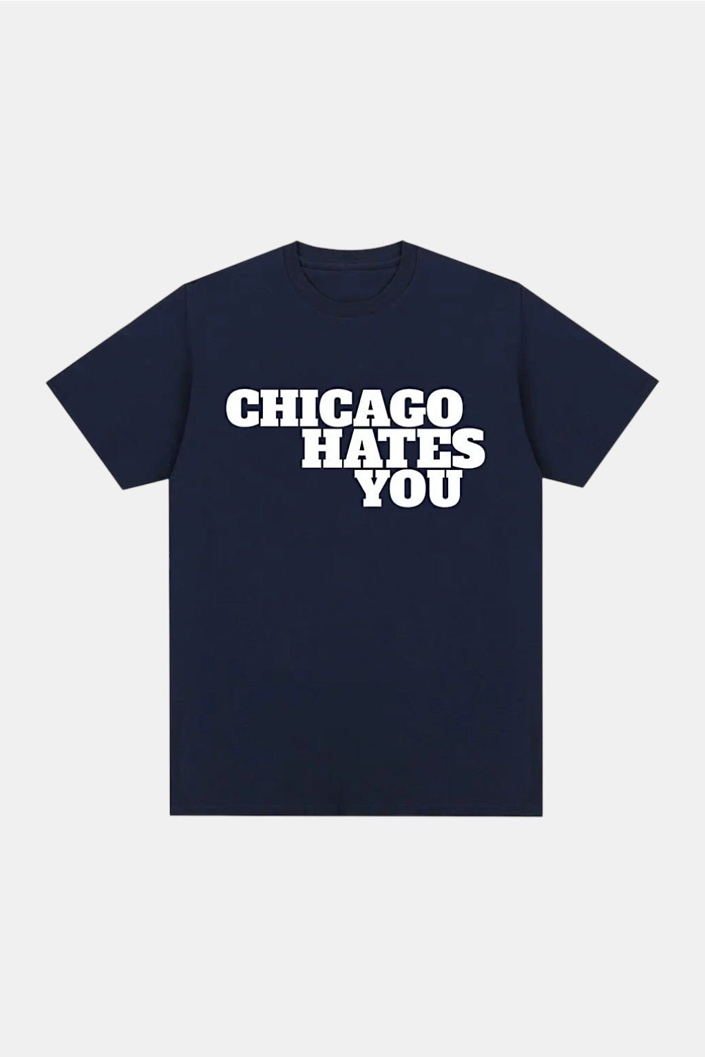 T shirt chicago hate you - y2k streetwear
