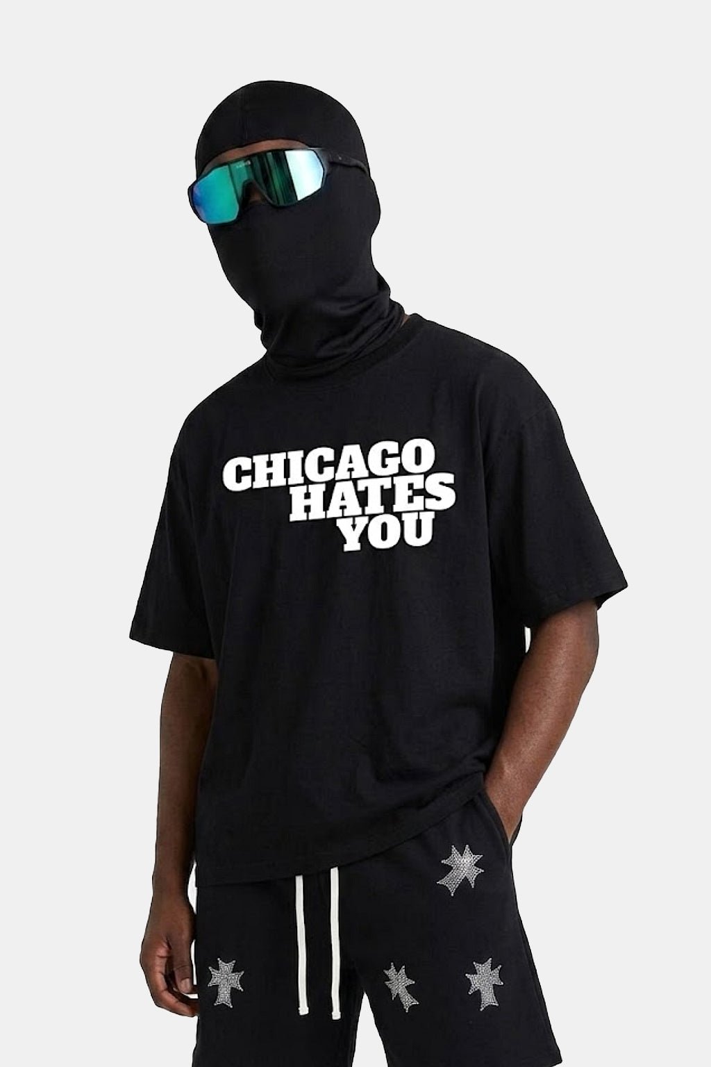 T shirt chicago hate you - y2k streetwear