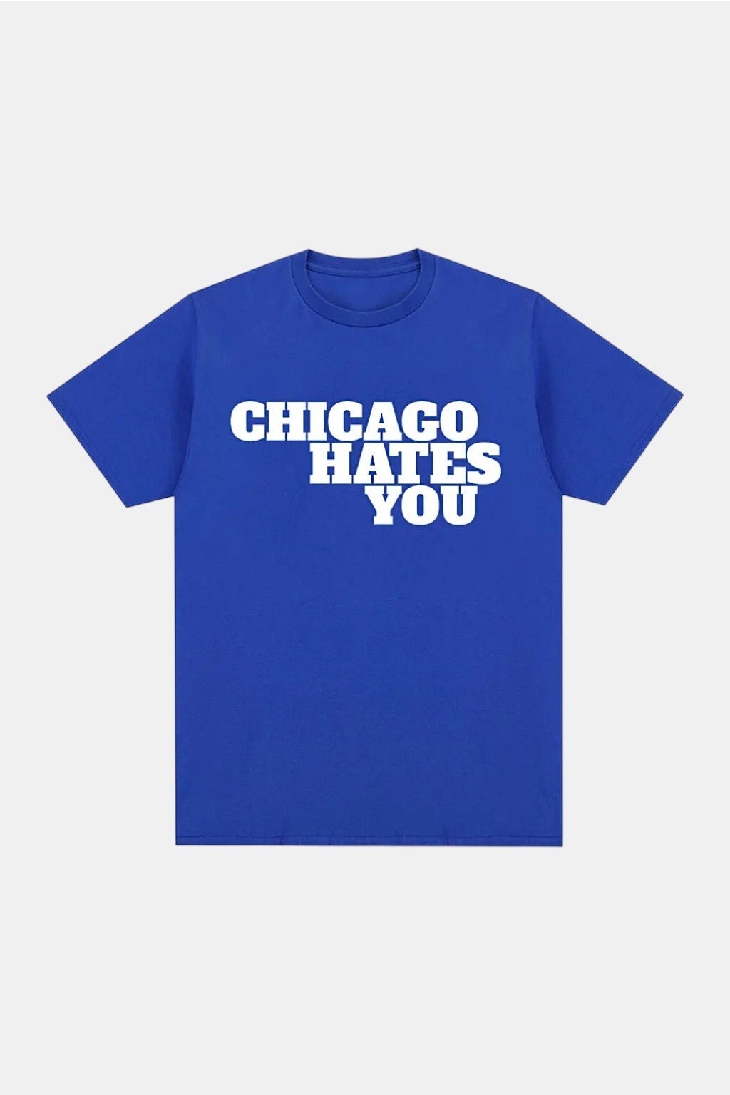 T shirt chicago hate you - y2k streetwear