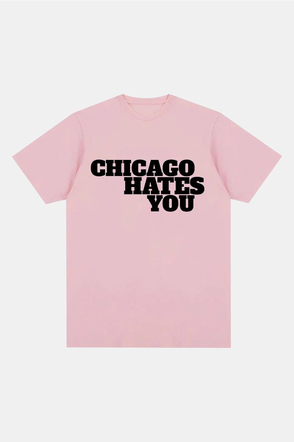 T shirt chicago hate you - y2k streetwear