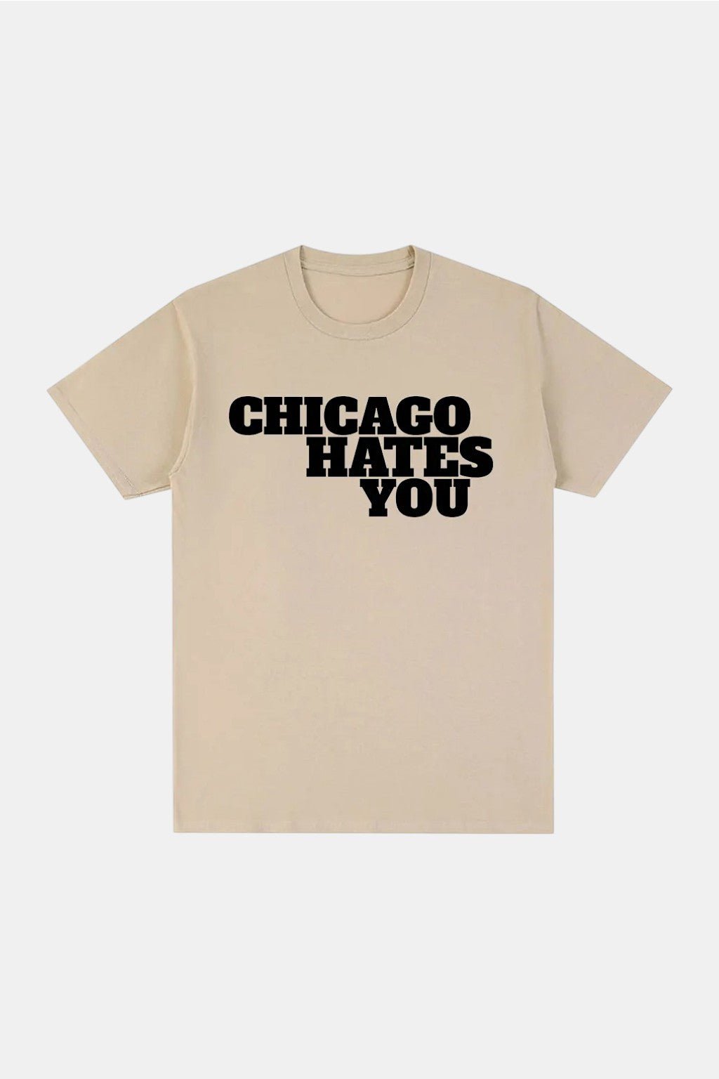 T shirt chicago hate you - y2k streetwear