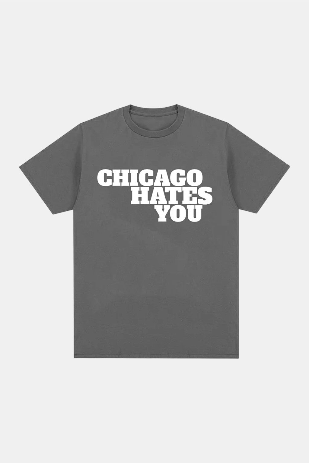 T shirt chicago hate you - y2k streetwear