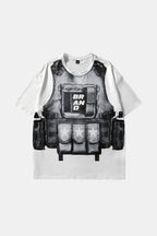 T Shirt Gilet par balle - y2k streetwear