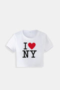 T shirt i love new york - y2k streetwear