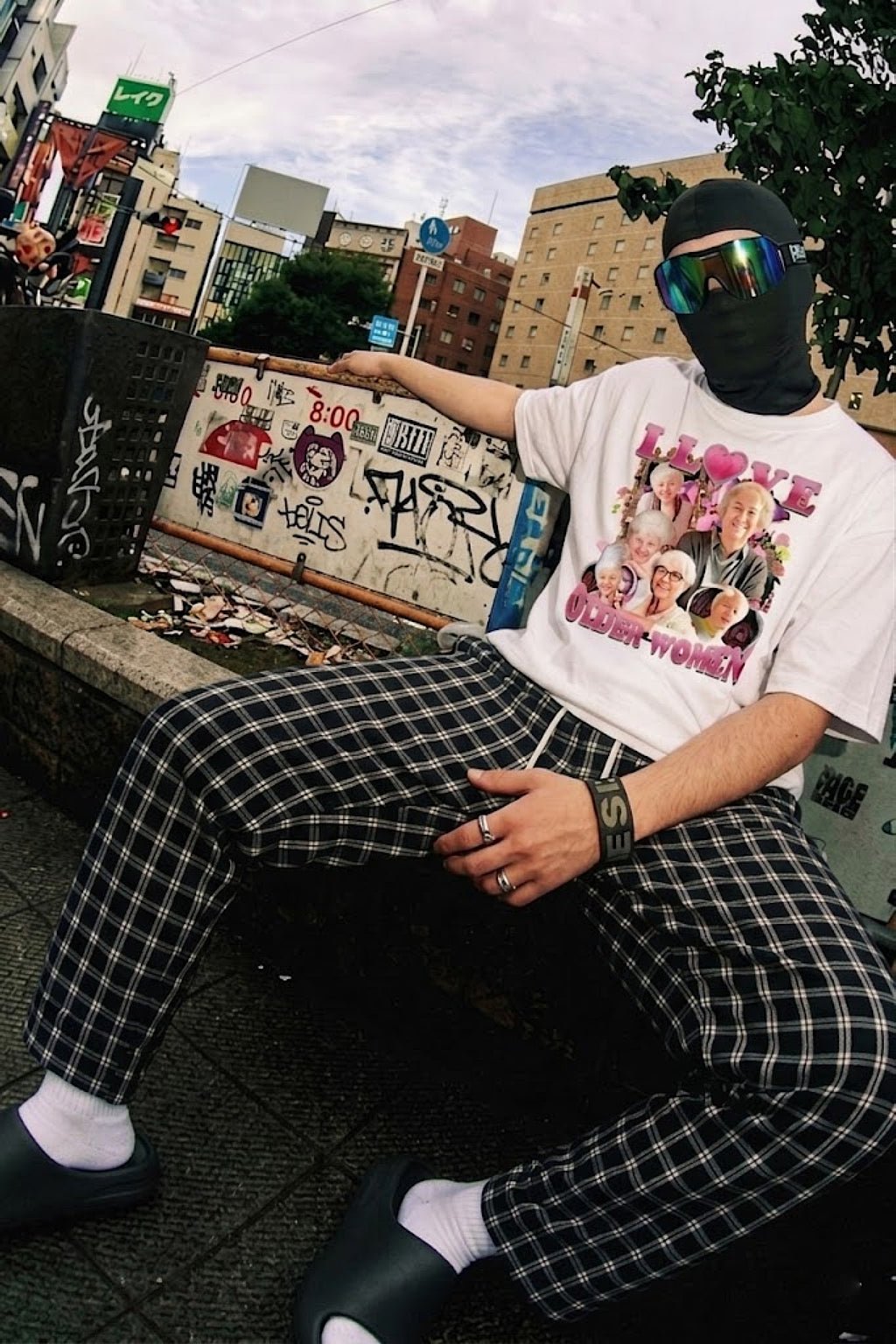 T shirt i love older women - y2k streetwear