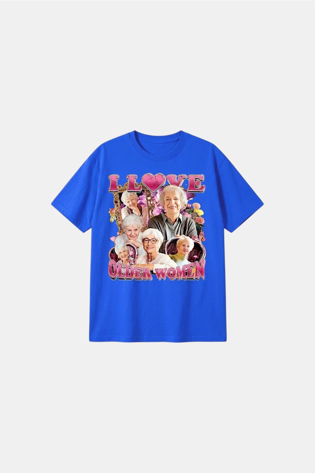 T shirt i love older women - y2k streetwear