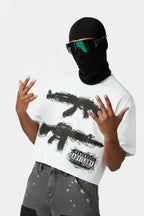 T Shirt parental advisory - y2k streetwear