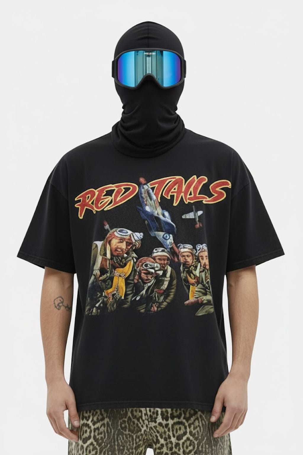 T shirt Red Tails - y2k streetwear