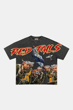 T shirt Red Tails - y2k streetwear