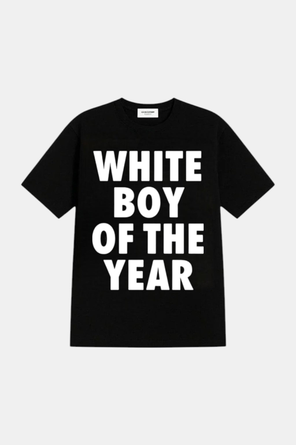 T shirt white boy of the year - y2k streetwear