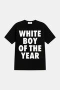 T shirt white boy of the year - y2k streetwear