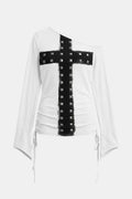 Top rivet - y2k streetwear