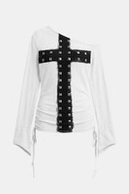 Top rivet - y2k streetwear