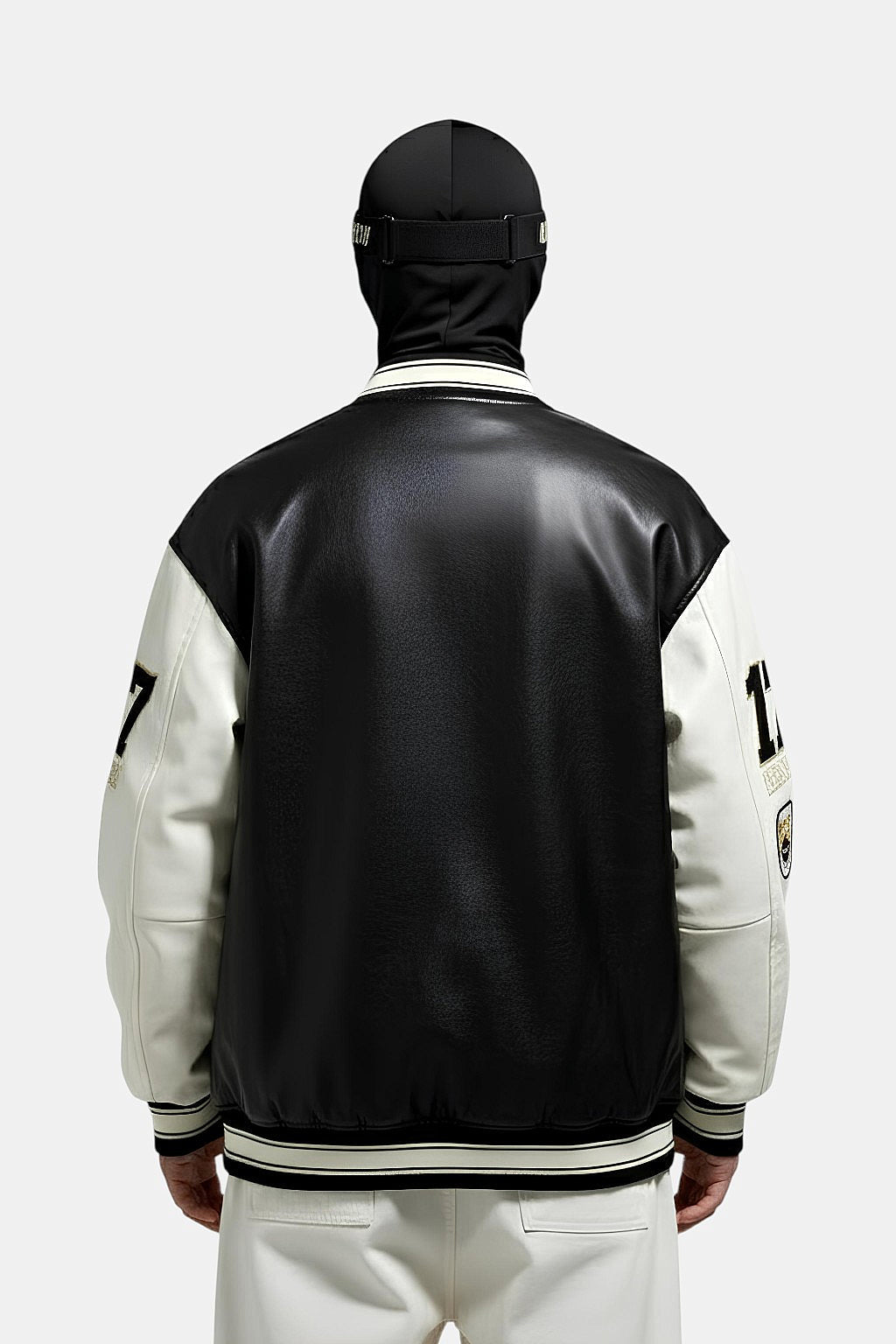 Varsity jacket cuir - y2k streetwear
