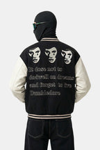 Varsity jacket noir - y2k streetwear