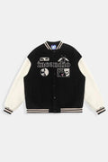 Varsity jacket noir - y2k streetwear