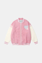 Varsity jacket rose - y2k streetwear