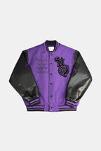 Varsity jacket violet - y2k streetwear
