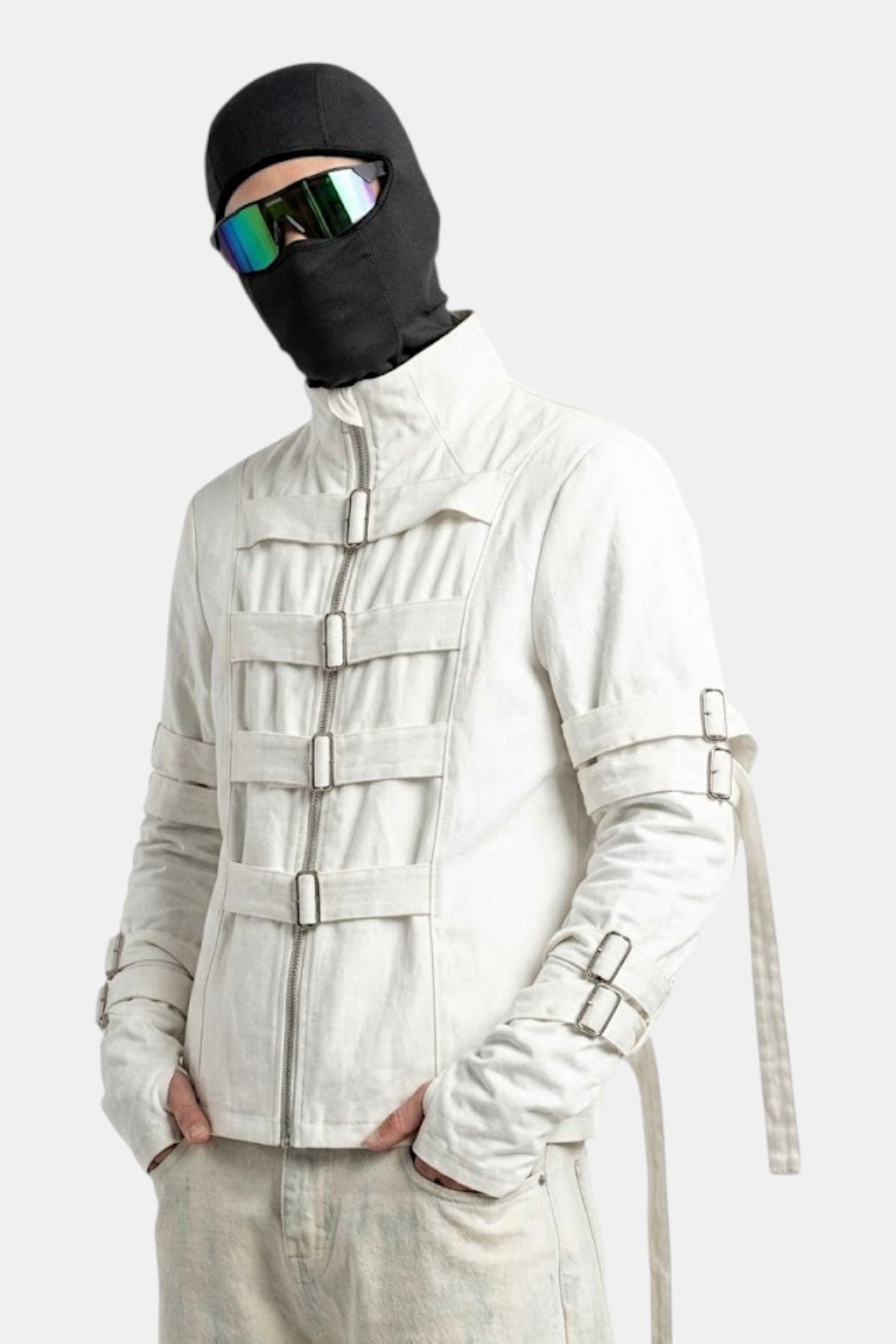 Veste à bretelles - y2k streetwear