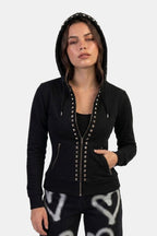 Veste à rivets - y2k streetwear