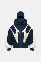 Veste cagoule integrée - y2k streetwear