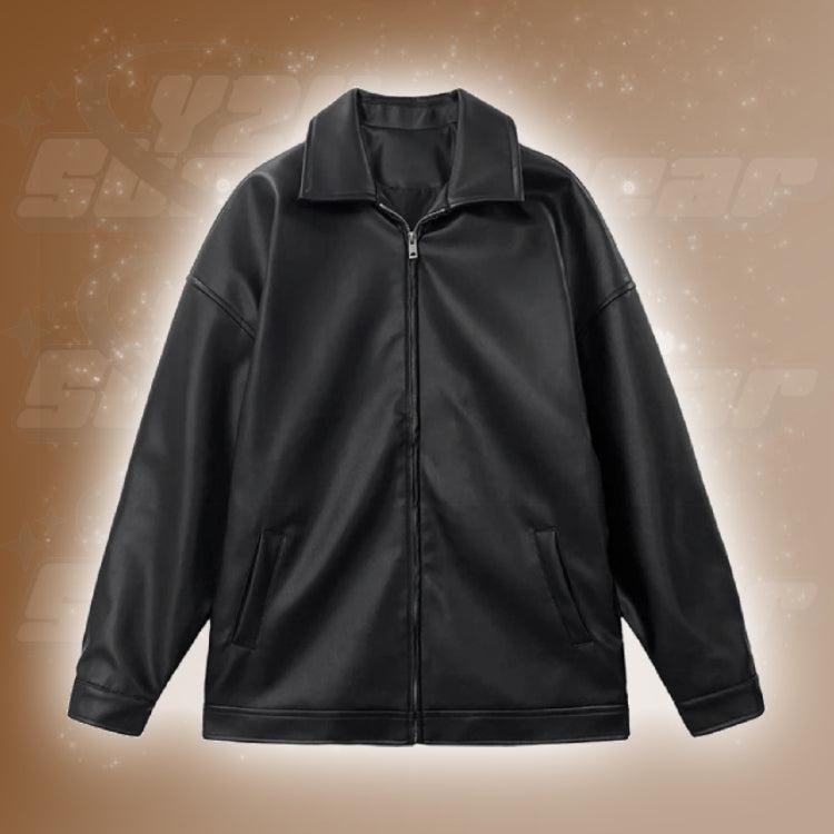 Leather jacket streetwear | Y2K Streetwear | y2k streetwear