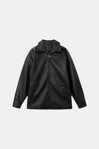 Veste cuir streetwear - y2k streetwear