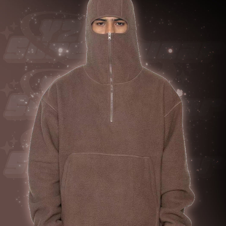 Sweat à Capuche Zippé Avec Cagoule Intégrée - Style Streetwear Y2K - Veste Chaude D'hiver Pour Homme