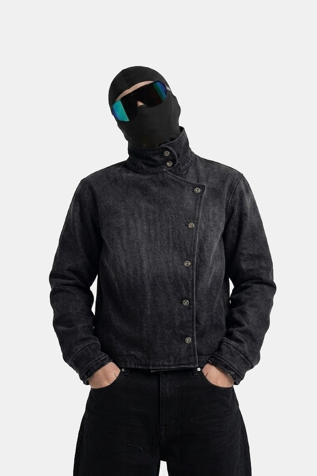 Veste en toile degrade - y2k streetwear