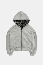 Veste réversible leopard - y2k streetwear