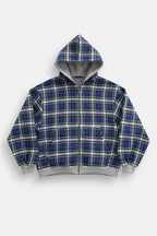 Veste réversible plaid - y2k streetwear