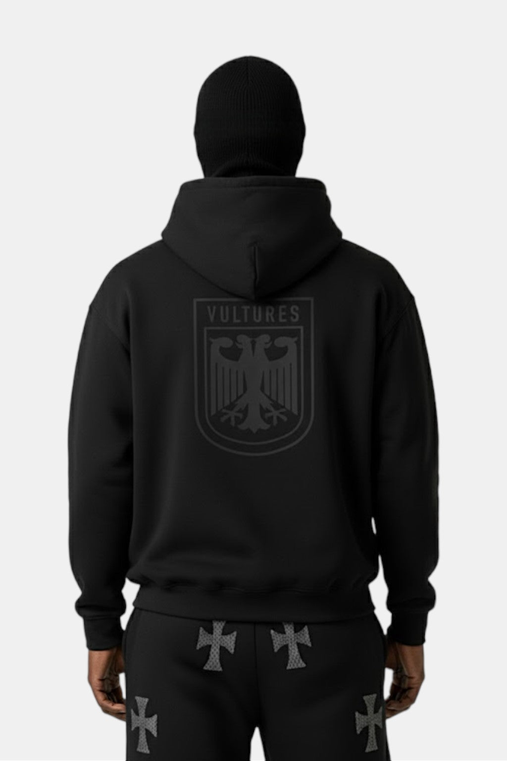 Vulture hoodie - y2k streetwear